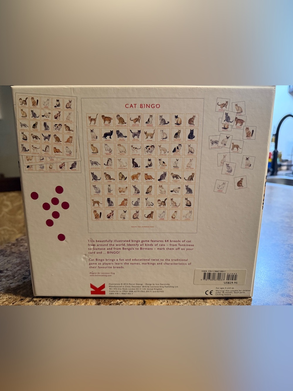 Cat Bingo Game - Picture 2 of 6